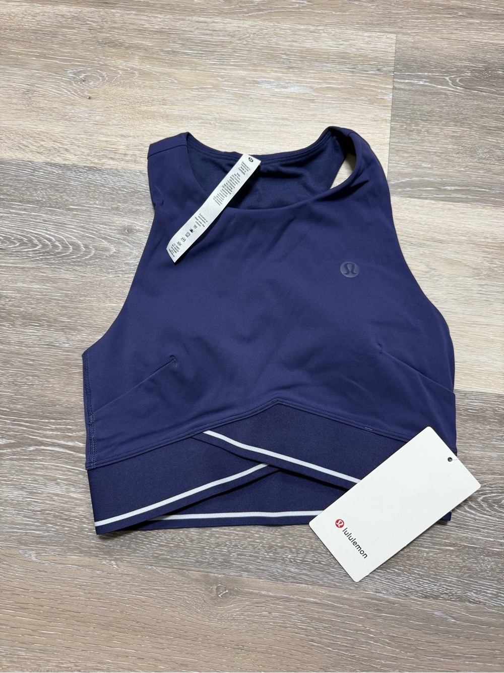 Lululemon V-Waist Cropped Tennis Tank